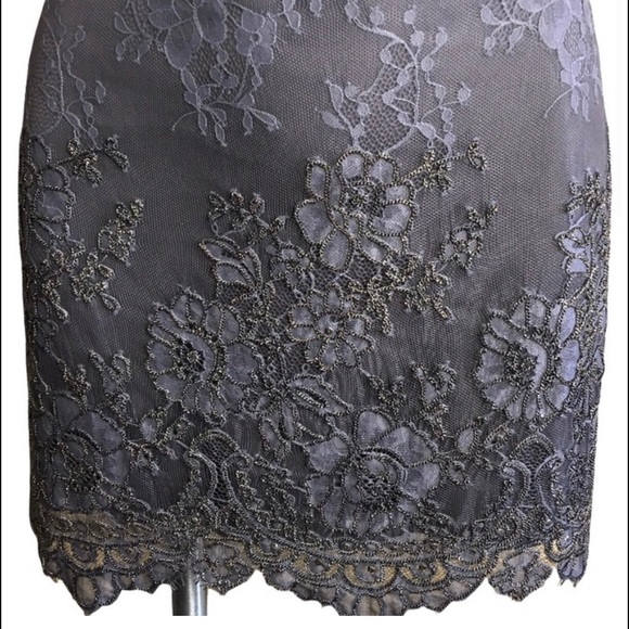 Theory Lace and Sequin Miniskirt - Picture 8 of 10